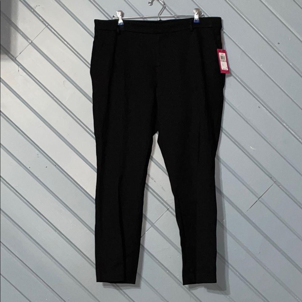 Vince Camuto Black Dress straight Pants NEW